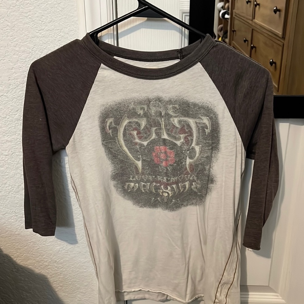 The Cult group shirt, limited edition.